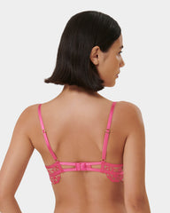 Marisa Reggiseno con Ferretto Fucsia/Trasparente – - IT