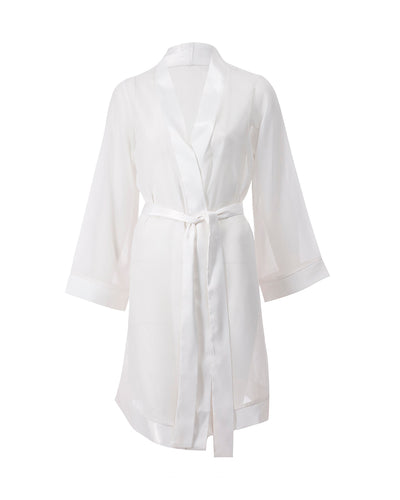 Chiffon Kimono Avorio