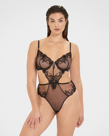 Marseille Body con Ferretto Nero
