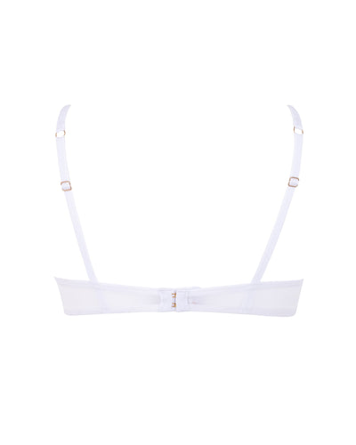 Marseille Reggiseno In Mesh Con Ferretto Bianco