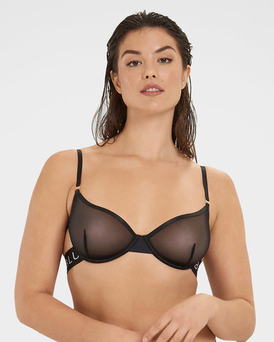 Cora Reggiseno in Mesh con Ferretto