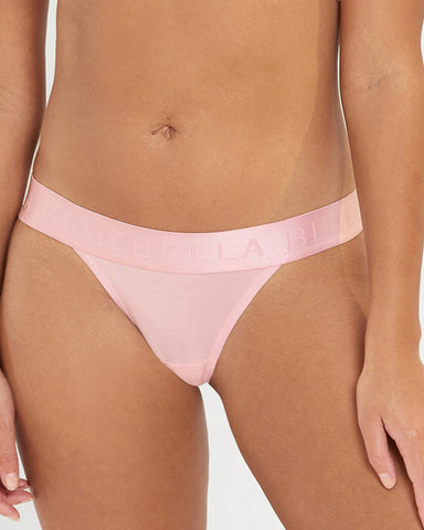 Lulu Slip in Cotone di Bambù Eco Rosa
