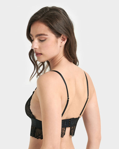 Tori Bralette In Pizzo Nero