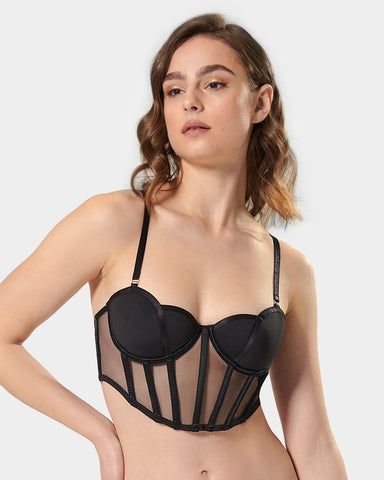 Rowan Bustier Nero