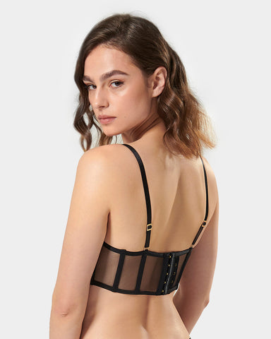 Rowan Bustier Nero