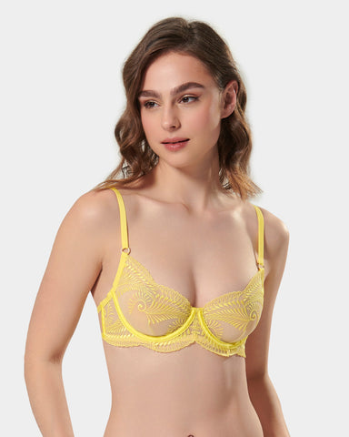 Rafaela Reggiseno Giallo Pastello