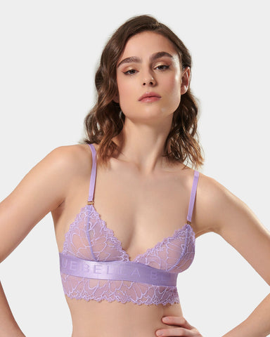 Tori Bralette In Pizzo Lilla