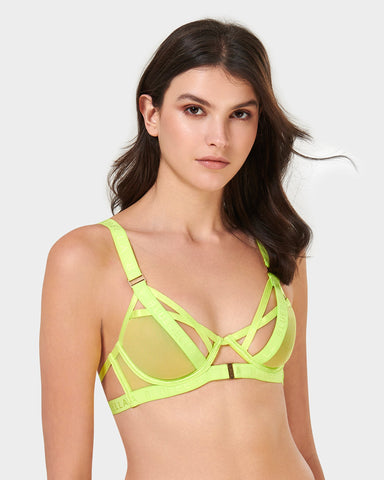 Oslo Reggiseno Verde Acido