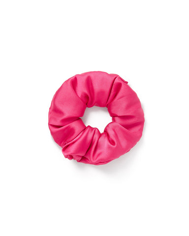 Saskia Elastico per Capelli in Raso Luxe Fucsia
