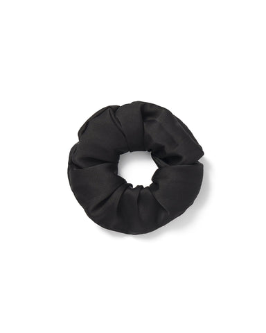 Saskia Elastico per Capelli in Raso Luxe Nero