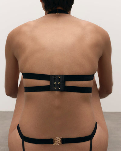 Thalia Reggiseno Aperto Nero