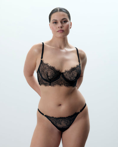 Camelia Slip Nero