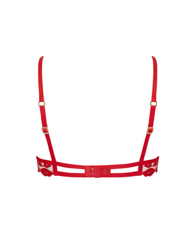 Marian Reggiseno con Ferretto Rosso/Trasparente
