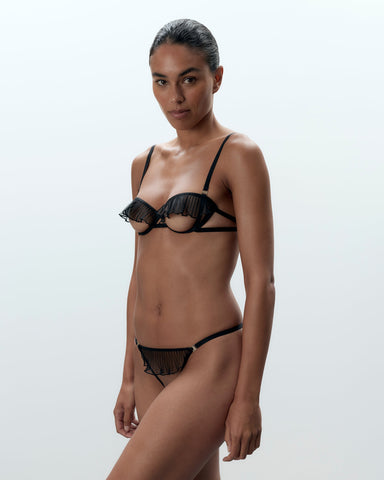 Matisse Slip Aperto Nero