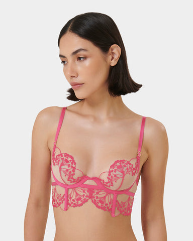 Marisa Reggiseno con Ferretto Fucsia/Trasparente
