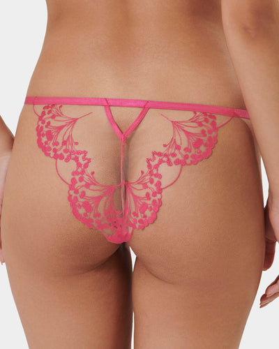 Marisa Slip Fucsia/Trasparente
