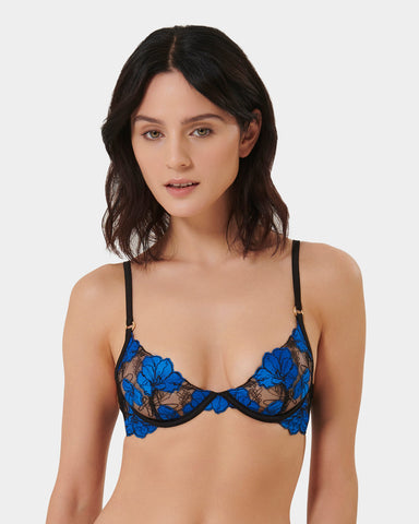 Sorento Reggiseno con Feretto Nero/Blu Notte