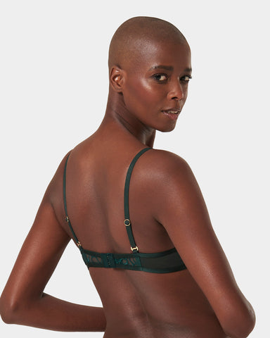 Laurel Reggiseno con Ferretto Verde Smeraldo