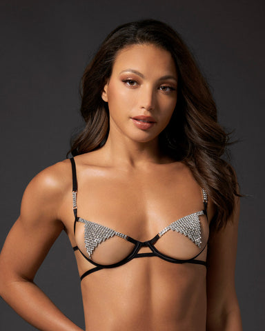 Susu Reggiseno con Ferretto Nero/Argento