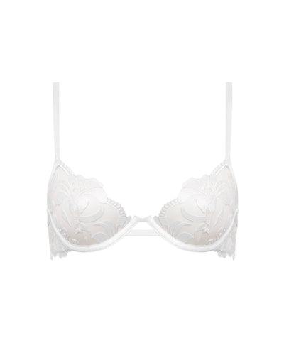 Leonora Reggiseno con Ferretto Bianco/Trasparente
