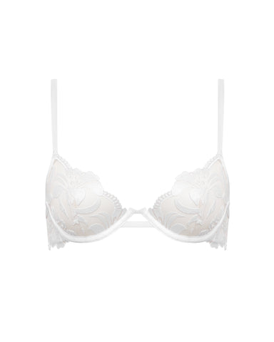 Leonora Reggiseno con Ferretto Bianco/Trasparente