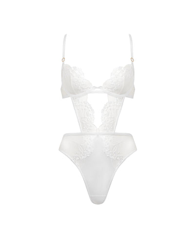 Marisa Body con Ferretto Bianco/Trasparente