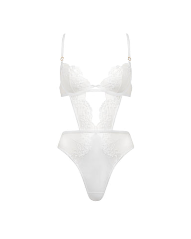 Marisa Body con Ferretto Bianco/Trasparente
