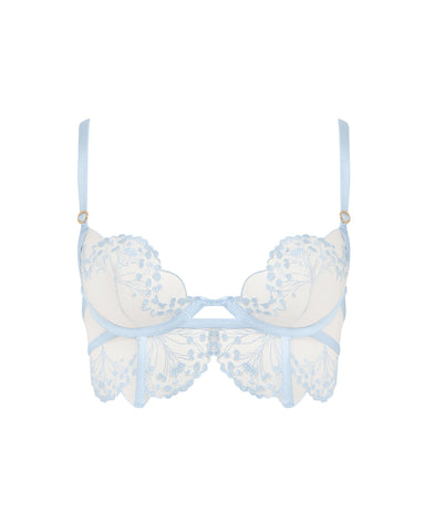 Marisa Reggiseno con Ferretto Azzurro Ghiaccio/Trasparente