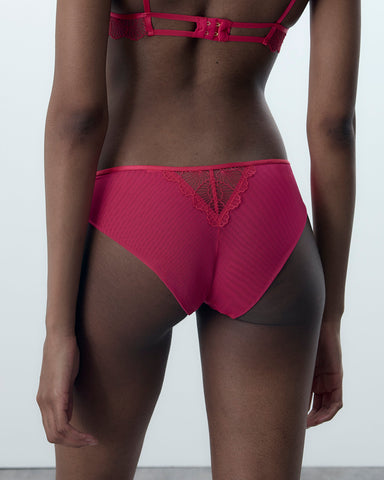 Vermont Slip Ricamato Rosa/Trasparente