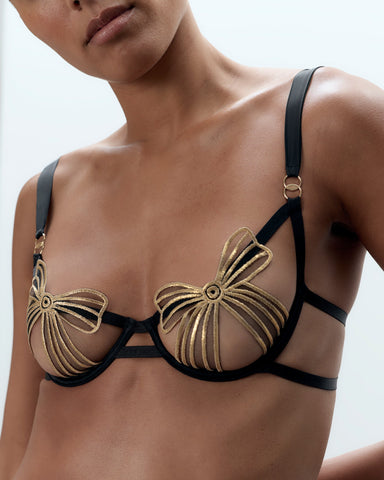 Annabel Reggiseno con Ferretto Nero/Oro