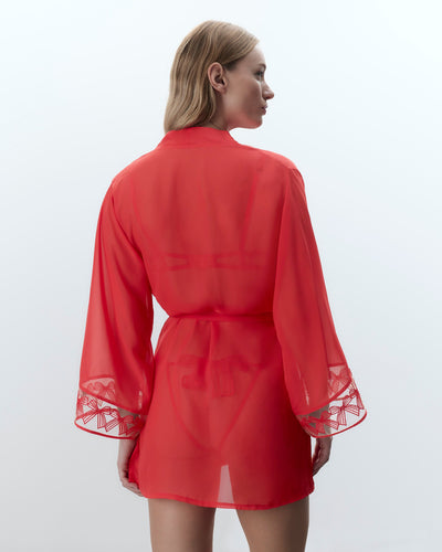 Annabel Kimono Rosso