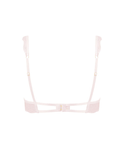 Marabel Reggiseno Ricamato Rosa Perla/Trasparente