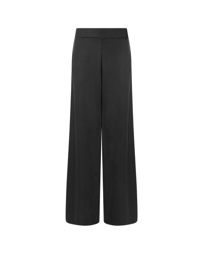 Presley Pantaloni Svasati in Raso di Lusso