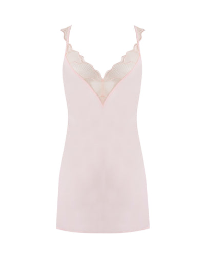 Marabel Sottoveste Rosa Perla/Trasparente