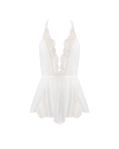 Marisa Tutina in Chiffon Bianca/Trasparente