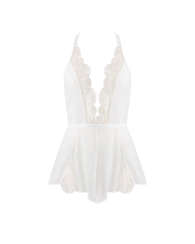 Marisa Tutina in Chiffon Bianca/Trasparente