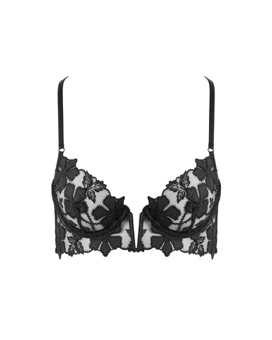 Alara Reggiseno Longuette Floreale Nero