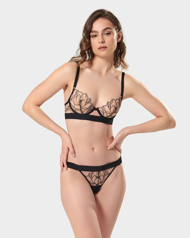 Maia Trasparente/Nero